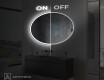 Badrumsspegel med LED-belysning Spegel L227 #3