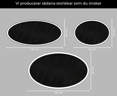 Badrumsspegel med LED-belysning Spegel L227 #4