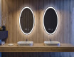 Badrumsspegel med LED-belysning Spegel L74 #3