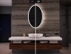 Badrumsspegel med LED-belysning Spegel L74 #5