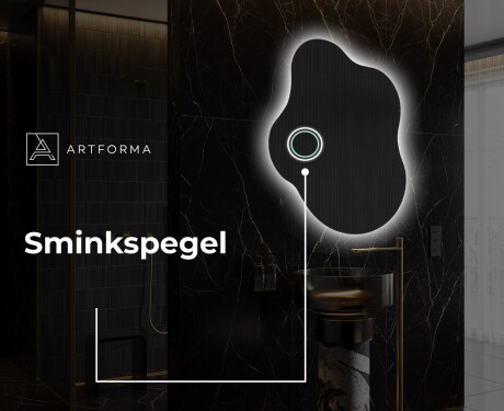 LED Badrumsspegel med oregelbunden form EM221 #5