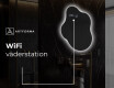 LED Badrumsspegel med oregelbunden form EM221 #7