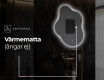 LED Badrumsspegel med oregelbunden form EM221 #9