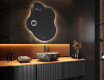 LED Badrumsspegel med oregelbunden form EM221 #10