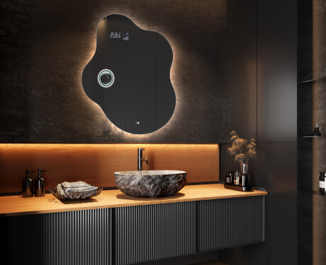 LED Badrumsspegel med oregelbunden form EM221 #10