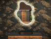 LED Badrumsspegel med oregelbunden form EM222