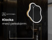 LED Badrumsspegel med oregelbunden form EM222 #8