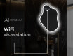 LED Badrumsspegel med oregelbunden form EM222 #9
