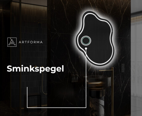 LED Badrumsspegel med oregelbunden form EM223 #5