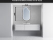 LED Badrumsspegel med oregelbunden form F222 #4