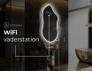 LED Badrumsspegel med oregelbunden form F222 #6