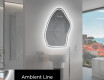 LED Badrumsspegel med oregelbunden form G223 #3