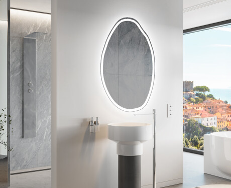 LED Badrumsspegel med oregelbunden form U222