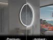LED Badrumsspegel med oregelbunden form U223