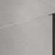 Walk-in skåp transparent glas svart profil #3