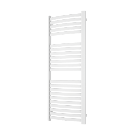 Badrumsradiator med stege vit #4