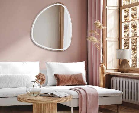 Asymmetrisk spegel med belysning J223 #5