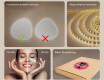 LED Badrumsspegel med oregelbunden form 74x74cm med kallt LED-ljus 7000K, varmt ljus 3000K eller neutralt ljus 4500K #5
