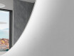 LED Badrumsspegel med oregelbunden form K221 #2