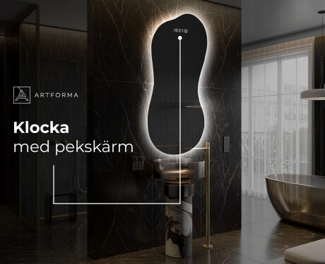 LED Badrumsspegel med oregelbunden form K221 #7