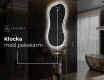 LED Badrumsspegel med oregelbunden form K222 #7