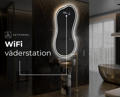 LED Badrumsspegel med oregelbunden form K223 #6