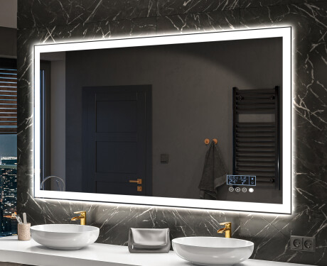 Badrumsspegel med LED-belysning Spegel L01 #10