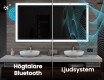 Badrumsspegel med LED-belysning Spegel L01 #5