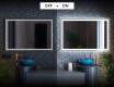 Badrumsspegel med LED-belysning Spegel L01 #3