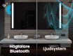 Badrumsspegel med LED-belysning Spegel L02 #5