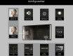 Badrumsspegel med LED-belysning Spegel L02 #9
