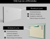 Badrumsspegel med LED-belysning Spegel L03 #2