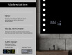 Badrumsspegel med LED-belysning Spegel L06 #5