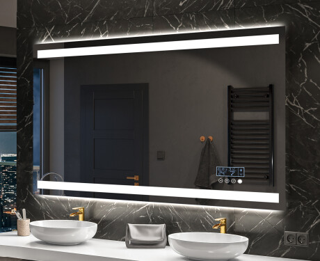 Badrumsspegel med LED-belysning Spegel L09 #10