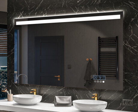 Badrumsspegel med LED-belysning Spegel L12 #10