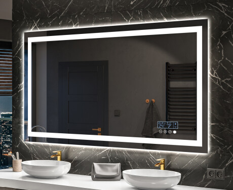 Badrumsspegel med LED-belysning Spegel L15 #10