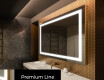 Badrumsspegel med LED-belysning Spegel L15 #3