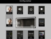 Badrumsspegel med LED-belysning Spegel L15 #9