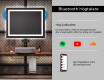 Badrumsspegel med LED-belysning Spegel L15 #6