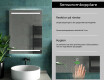 Badrumsspegel med LED-belysning Spegel L23 #7