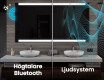 Badrumsspegel med LED-belysning Spegel L47 #5