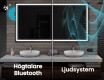 Badrumsspegel med LED-belysning Spegel L49 #5