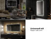 Badrumsspegel med LED-belysning Spegel L49 #10