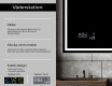 Badrumsspegel med LED-belysning Spegel L49 #5