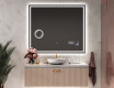 Badrumsspegel med LED-belysning Spegel L49 #9