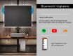 Badrumsspegel med LED-belysning Spegel L58 #5