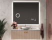 Badrumsspegel med LED-belysning Spegel L58 #7
