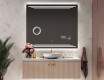 Badrumsspegel med LED-belysning Spegel L75 #9