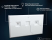 LJUSSPEGEL LED MED - SLIMLINE L57 #3