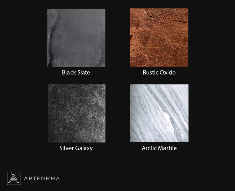 Asymmetrisk spegel med stenstruktur L298 #2